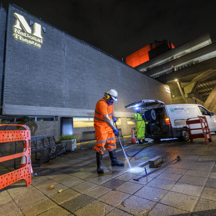 Drainage maintenance National Theatre