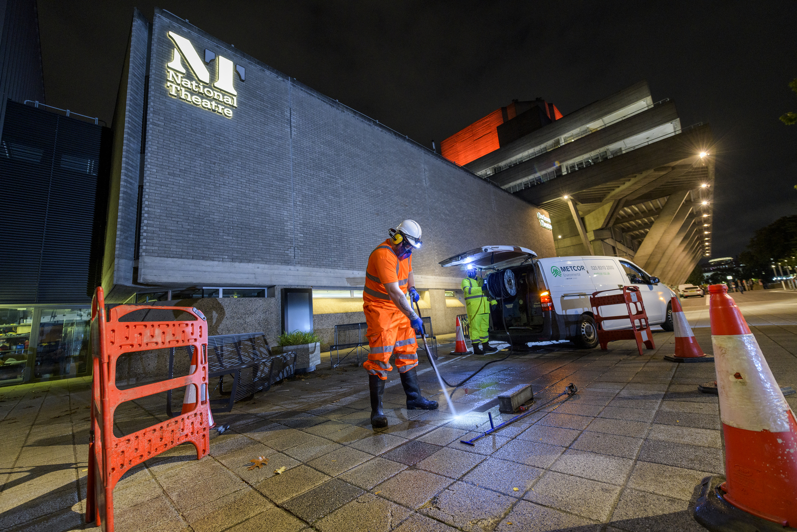 Drainage maintenance National Theatre