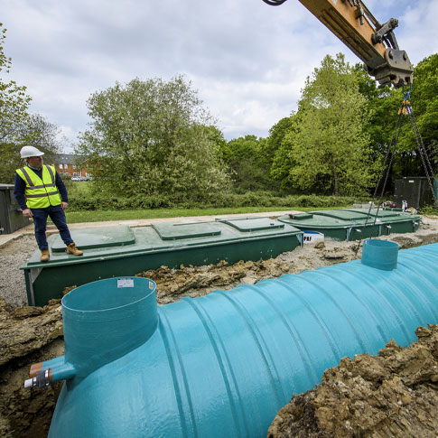 Drainage systems | Installations & Projects | Services | Metcor Environmental | Metcor